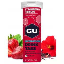 GU ENERGY GU HYDRATION DRINK TABS + caffeine Изотоники в шипучках